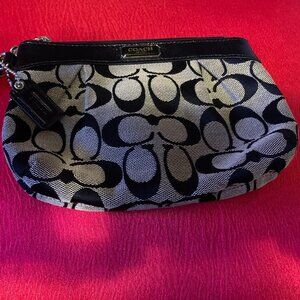 Coach Black Wristlet